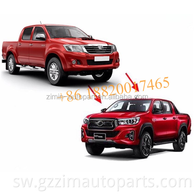 New Ariival Plastiki Front Tr D Sport Grille kwa Fortuner 2021 mwaka